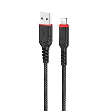 USB кабель Hoco X59 Victory Lightning 2,4A/1m. black