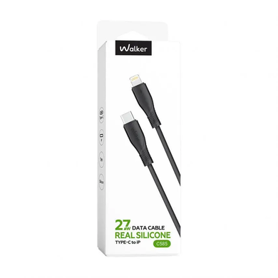 USB кабель Walker C585 Type-C to Lightning 27W 1m black