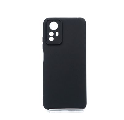 Силіконовий чохол Full Cover для Xiaomi Redmi Note 12S black Full Camera без logo