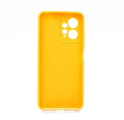 Силіконовий чохол Candy Full Camera для Xiaomi Redmi Note 12 4G light orange