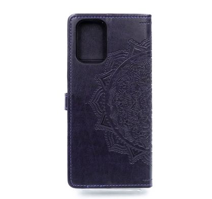 Чохол книжка шкіра Art case з візитницею для Xiaomi Redmi Note 10 violet