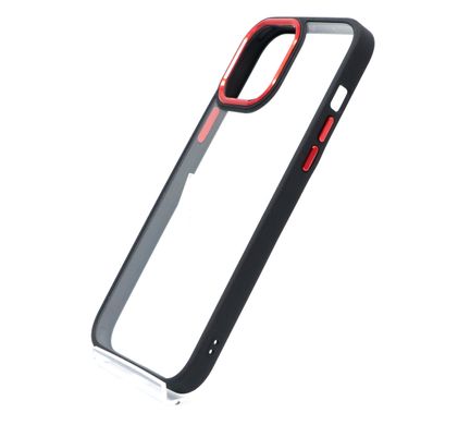 Чохол CRISTAL GUARD для iPhone 13 Pro Max black/red