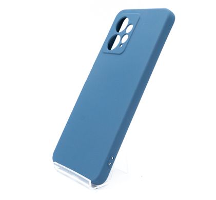 Силіконовий чохол WAVE Colorful для Xiaomi Redmi Note 12 4G blue (TPU) Full Camera