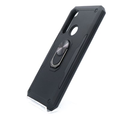 Чохол Serge Ring for Magnet для Xiaomi Redmi Note 8 black протиударний
