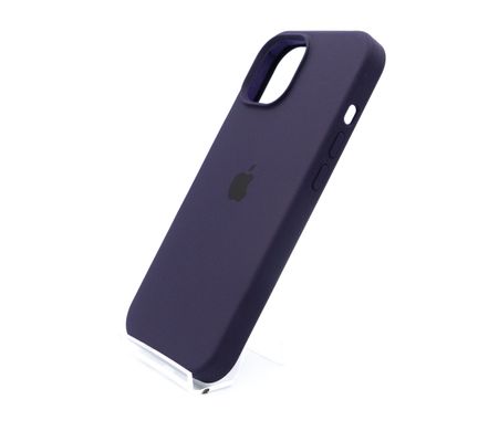 Силіконовий чохол Full Cover для iPhone 15 elderberry