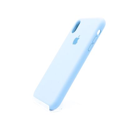Силіконовий чохол Full Cover для iPhone XR azure