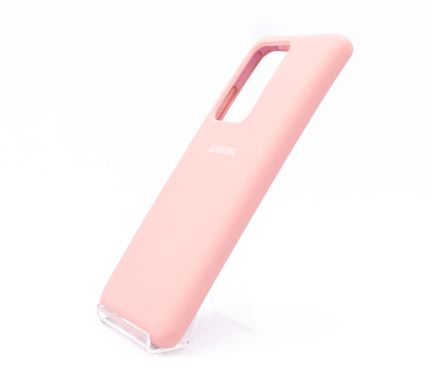 Силіконовий чохол Full Cover для Samsung S20 Ultra pink
