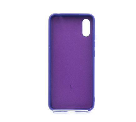 Силіконовий чохол Full Cover для Xiaomi Redmi 9A violet без logo