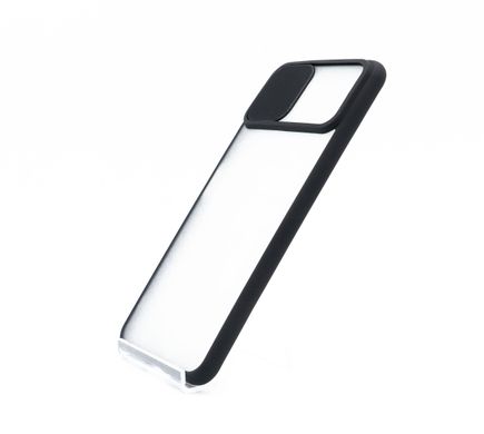 TPU чохол Camshield mate для Xiaomi Mi 11 Lite black шторка/захист камери