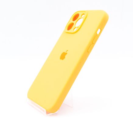 Силіконовий чохол Full Cover для iPhone 13 Pro Max carrot Full Camera