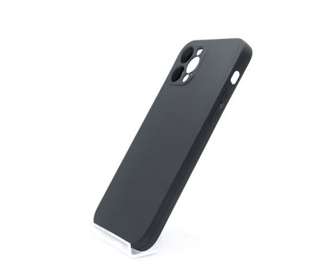 Силіконовий чохол Soft Feel для iPhone 12 Pro Epik Black TPU Full Camera