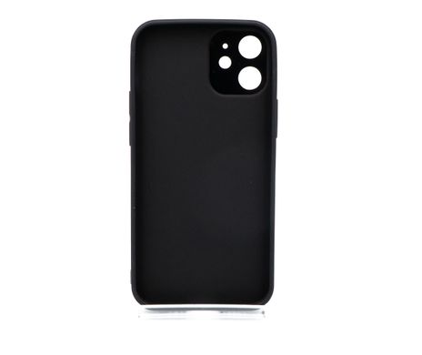 Чохол Glass Louis Vuitton для iPhone 12 mini black Full Camera