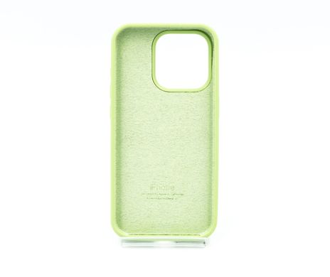 Силіконовий чохол Full Cover для iPhone 15 Pro green