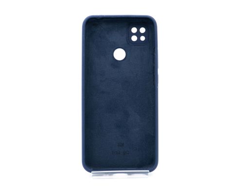 Силиконовый чехол Full Cover для Xiaomi Redmi 9C dark blue Full camera