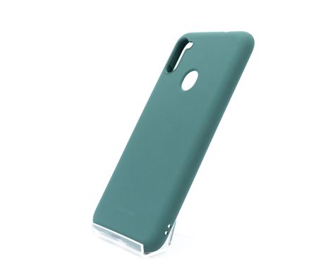Силіконовий чохол Molan Cano Jelly для Samsung A11 dark green