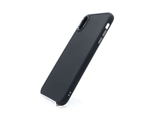 TPU чохол Bonbon Metal Style для iPhone XS Max black