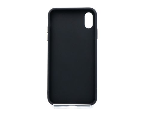 TPU чохол Bonbon Metal Style для iPhone XS Max black