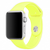 Ремінець Silicone 20mm bright yellow