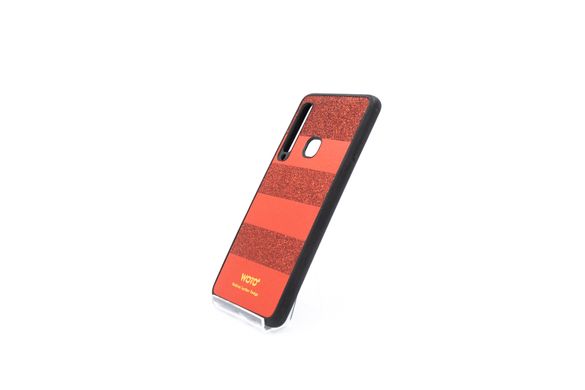 Накладка Sibling Woto Glittery для Samsung A9 2018 red