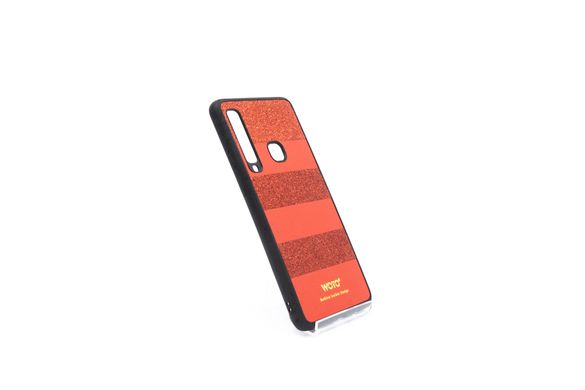 Накладка Sibling Woto Glittery для Samsung A9 2018 red