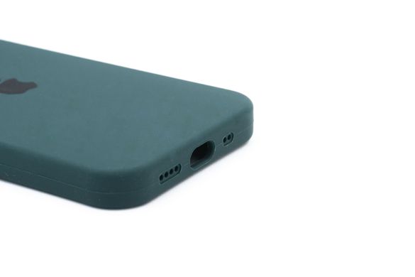 Силіконовий чохол Full Cover для iPhone 12 mini forest green