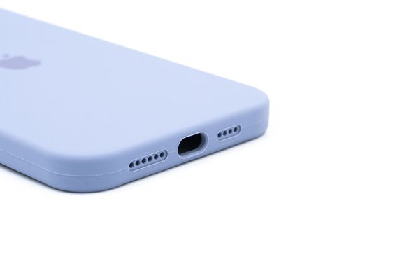 Силіконовий чохол Full Cover для iPhone 12 Pro Max lavender gray
