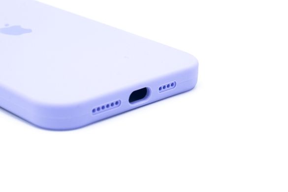 Силіконовий чохол Full Cover для iPhone 12 Pro Max light purple