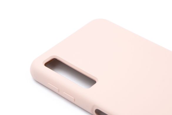 Силиконовый чехол Full Cover SP для Samsung A750 pink sand