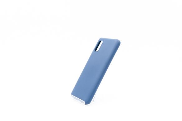 Силиконовый чехол Full Soft для Samsung A41/A415 blue