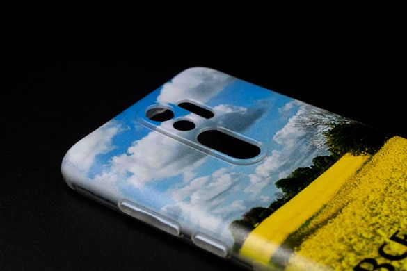Силіконовий чохол MyPrint для Xiaomi Redmi Note 8 Pro Все буде Україна (поле), clear, Full Camera