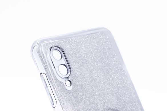 Силіконовий чохол SP Shine для Samsung A02 gray ring for magnet