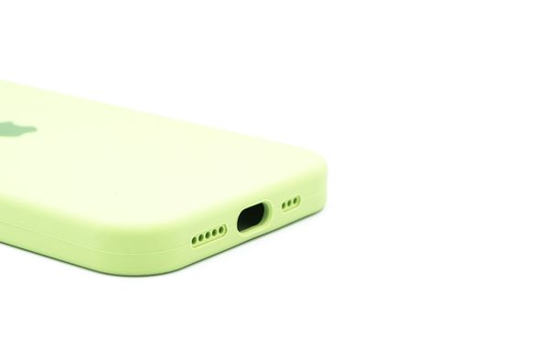 Силіконовий чохол Full Cover для iPhone 15 Pro green