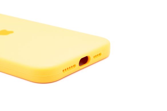 Силіконовий чохол Full Cover для iPhone 13 Pro Max carrot Full Camera