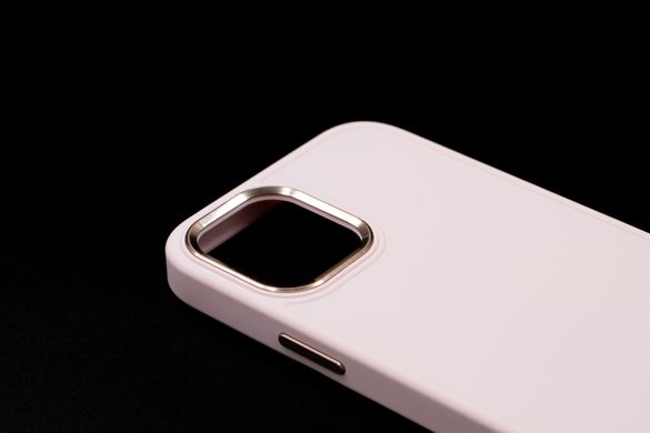 TPU чохол Bonbon Metal Style для iPhone 12/12 pro light pink