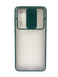TPU чохол Camshield mate для Huawei P40 green шторка/захист камери