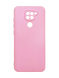 Силіконовий чохол Full Cover для Xiaomi Redmi Note 9/Redmi 10X pink Full Camera без logo