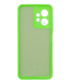 Силіконовий чохол Full Cover для Xiaomi Redmi Note 12 4G neon green Full Camera без logo