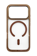Чохол WAVE Ardor with MagSafe для iPhone 17 Pro clear brown