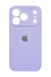 Силіконовий чохол Full Cover для iPhone 17 Pro light lilac (glycine) Full Camera