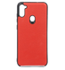 Накладка кожа Epic Vivi для Samsung M11 red