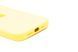 Силіконовий чохол Full Cover для iPhone 12 yellow Full Camera