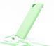 Силиконовый чехол WAVE Lanyard для iPhone 7/8 mint gum(TPU)
