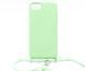 Силиконовый чехол WAVE Lanyard для iPhone 7/8 mint gum(TPU)