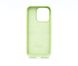 Силіконовий чохол Full Cover для iPhone 15 Pro green