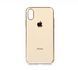 Силіконовий чохол Farfor для iPhone X / XS gold Sp