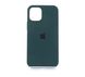 Силіконовий чохол Full Cover для iPhone 12 mini forest green