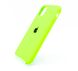 Силіконовий чохол Full Cover для iPhone 11 lime green