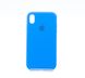 Силіконовий чохол Full Cover для iPhone XR royal blue(capri blue)