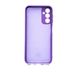 Силіконовий чохол Full Cover для Samsung A14 4G/5G purple Full Camera без logo