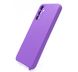 Силіконовий чохол Full Cover для Samsung A14 4G/5G purple Full Camera без logo